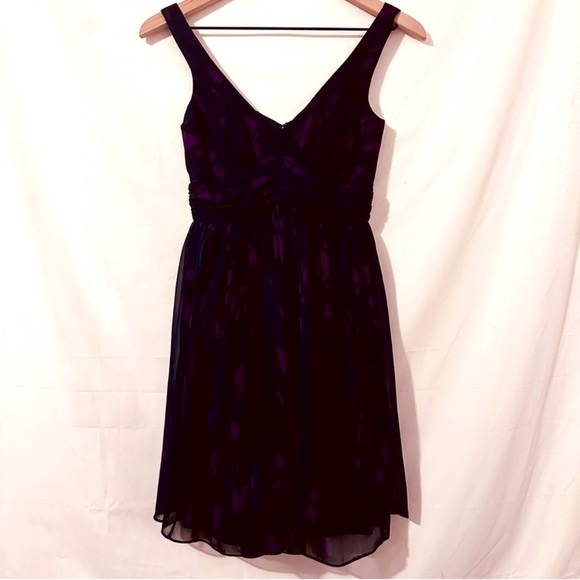 BCBGeneration Dresses & Skirts - BCBG Generation | Dress | Navy with Fuchsia Print